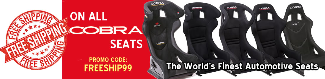 Free Shipping on All Cobra Seats